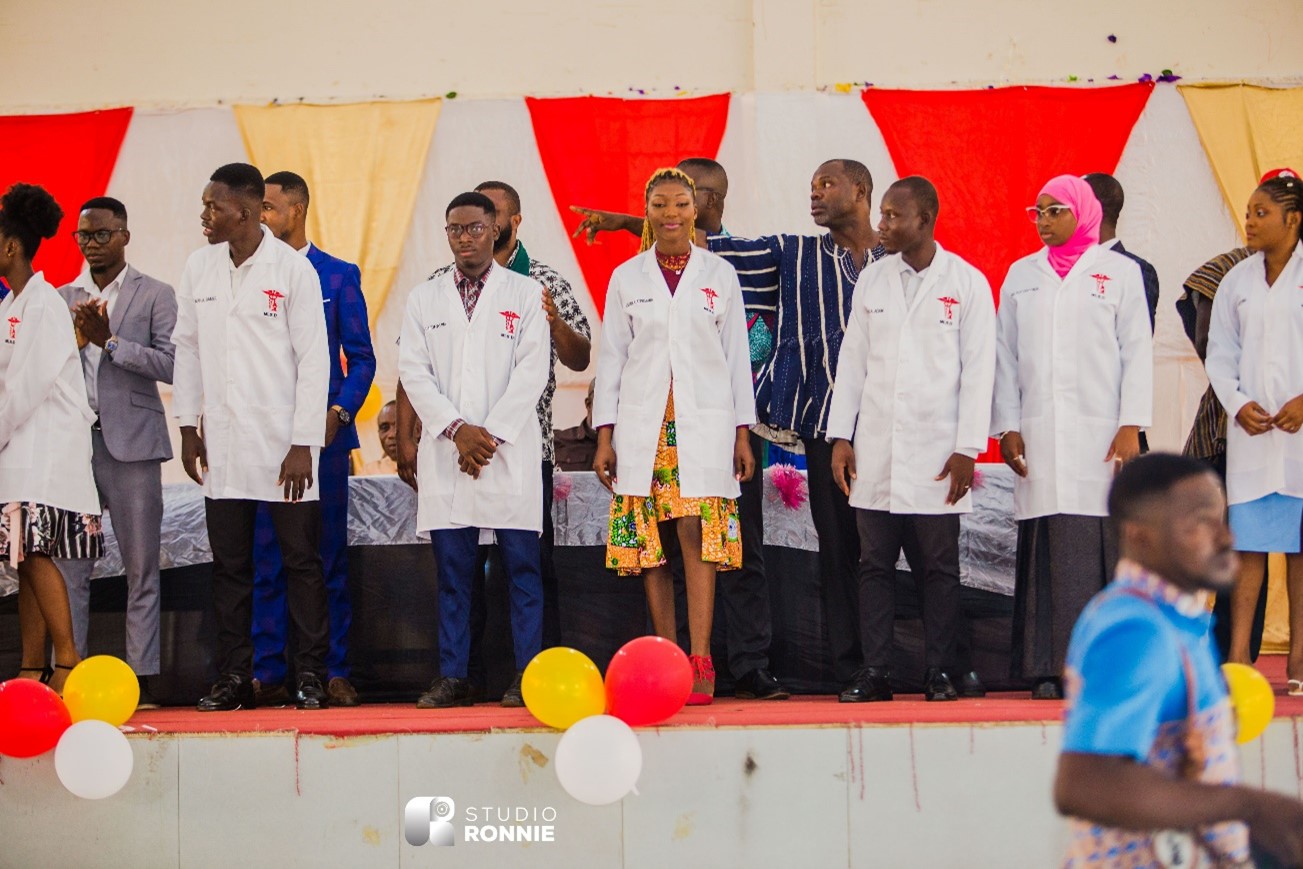 UDS Medical Laboratory Sciences Department (MLSD) Holds Annual Lab Coat Ceremony For Transitioning Clinical Students
