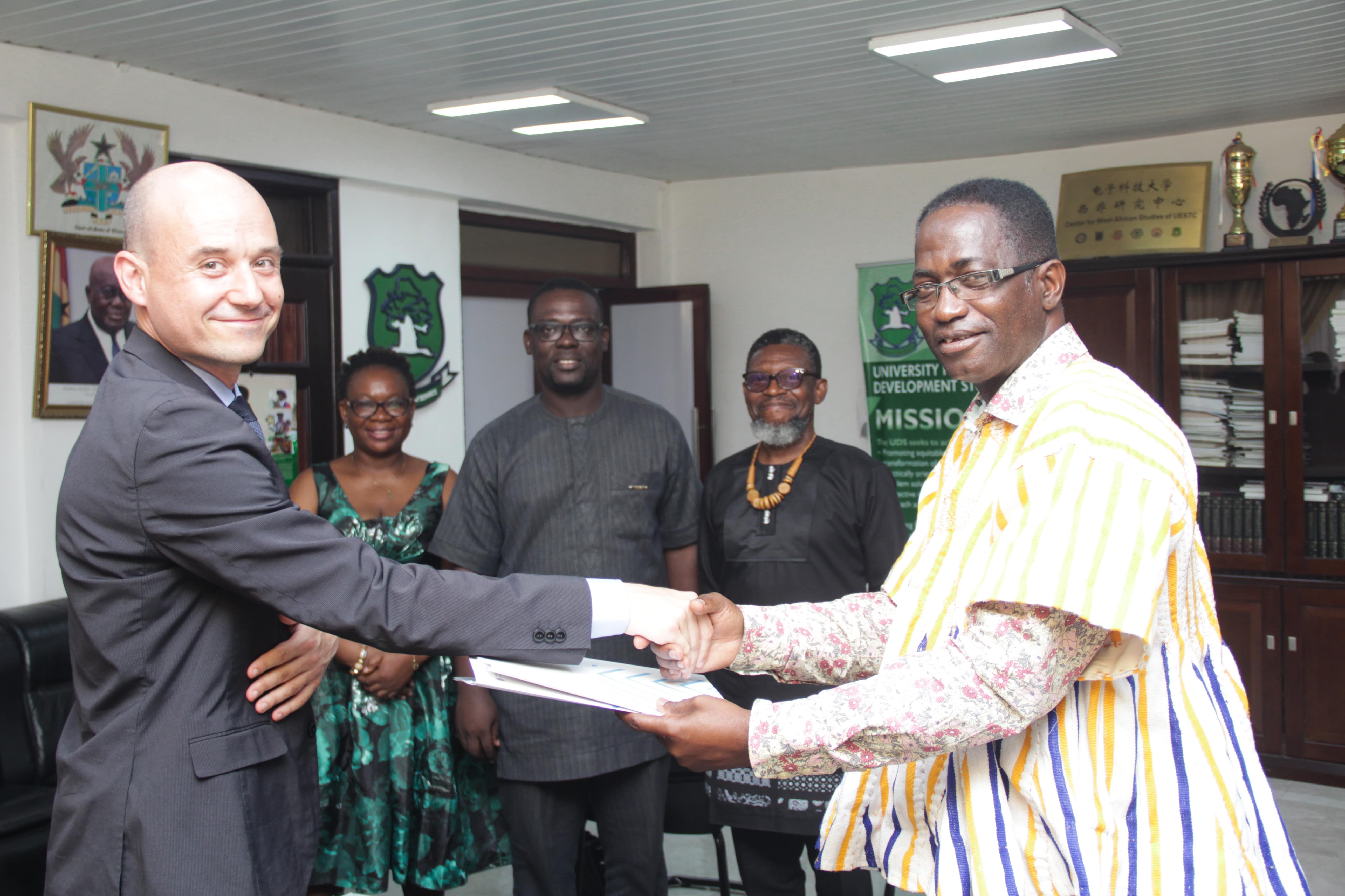 UDS Signs MoU With FH Munster University of Applied Sciences, Germany