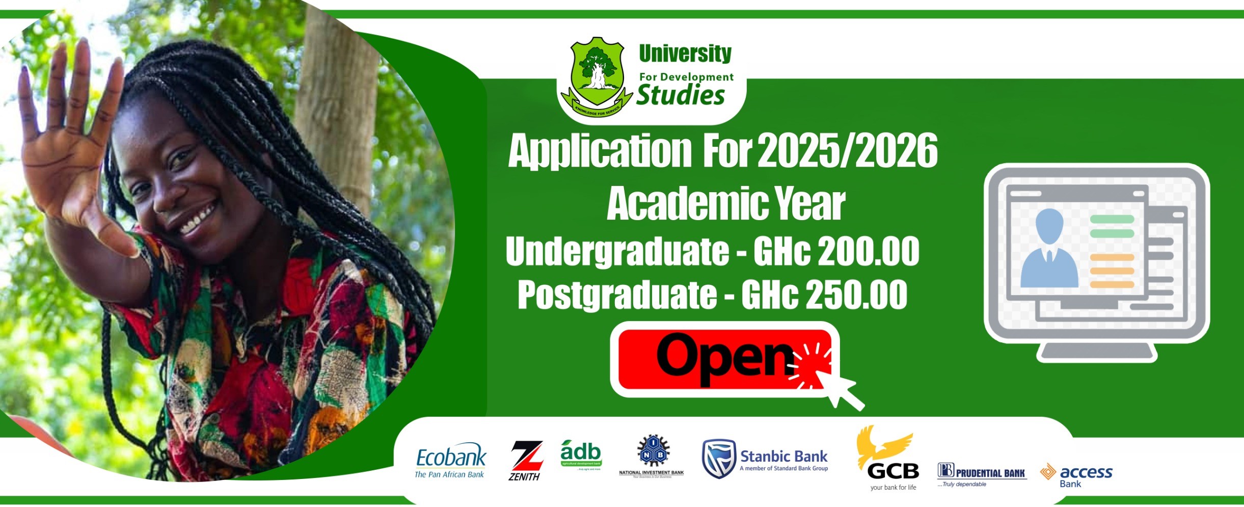 UDS Opens Applications For The 2025/2026 Academic Year