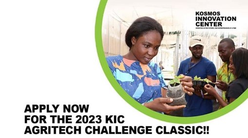 Apply Now For The 2023 KIC AgriTech Challenge