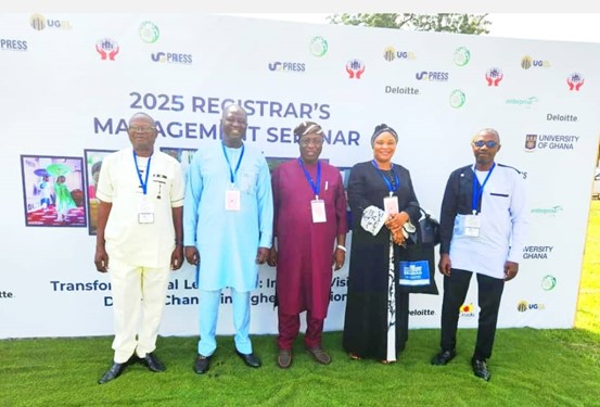 UDS Strengthens Administrative Excellence at University of Ghana’s Registrars Management Seminar