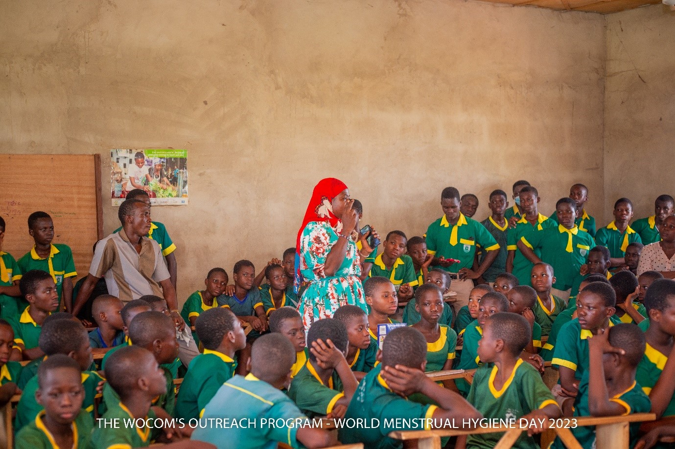 UDS Women’s Commission Donates Menstrual Pads To UDS Basic School In Nyankpala