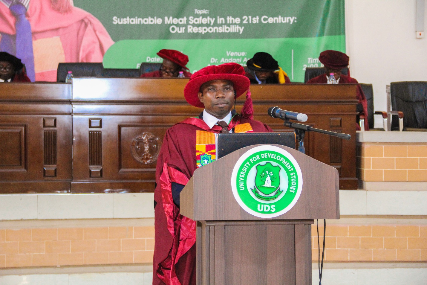 Professor Frederick Adzitey Delivers UDS' 13th Inaugural Lecture