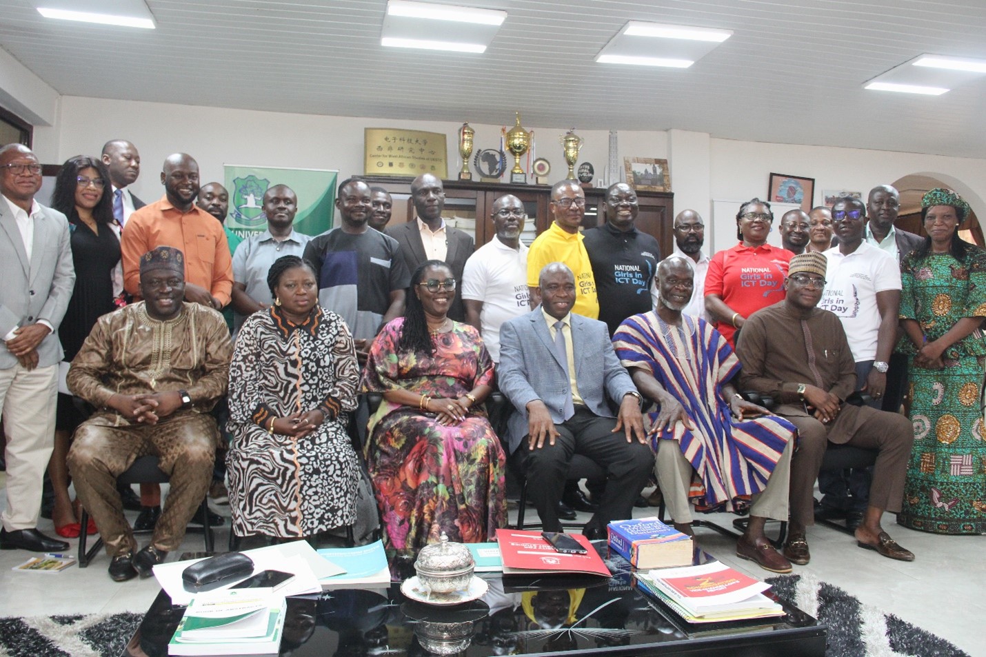 Minister for Communications & Digitalisation Pays Courtesy Call on Management of UDS
