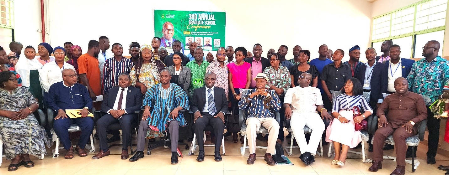 UDS Hosts 3rd Annual Graduate School Conference: A Platform for Research and National Development