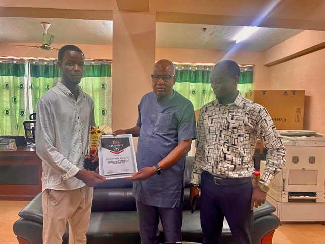 Celebrating Excellence: UDS Faculty of Social Science Students Shine at National Awards