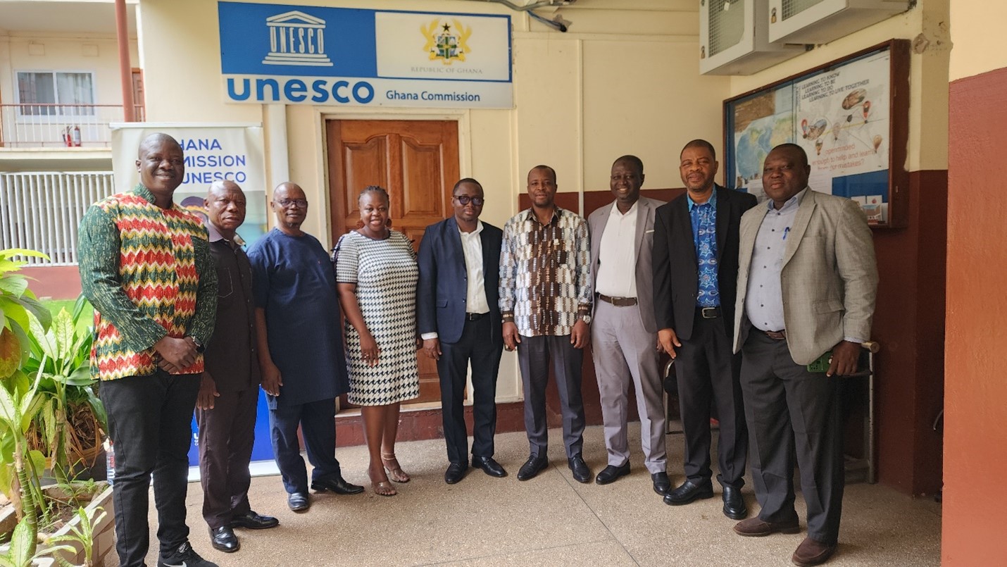UDS Delegation Pays Courtesy Call on New Leadership of Ghana Commission for UNESCO; Pro Vice-Chancellor Appeals for UNESCO Category 2 Research Centre in Northern Ghana