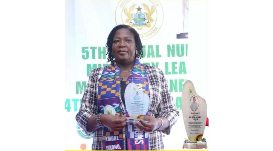 Dr. Vida Yakong of UDS Honored at 4th National Nursing and Midwifery Excellence and Hall of Fame Awards