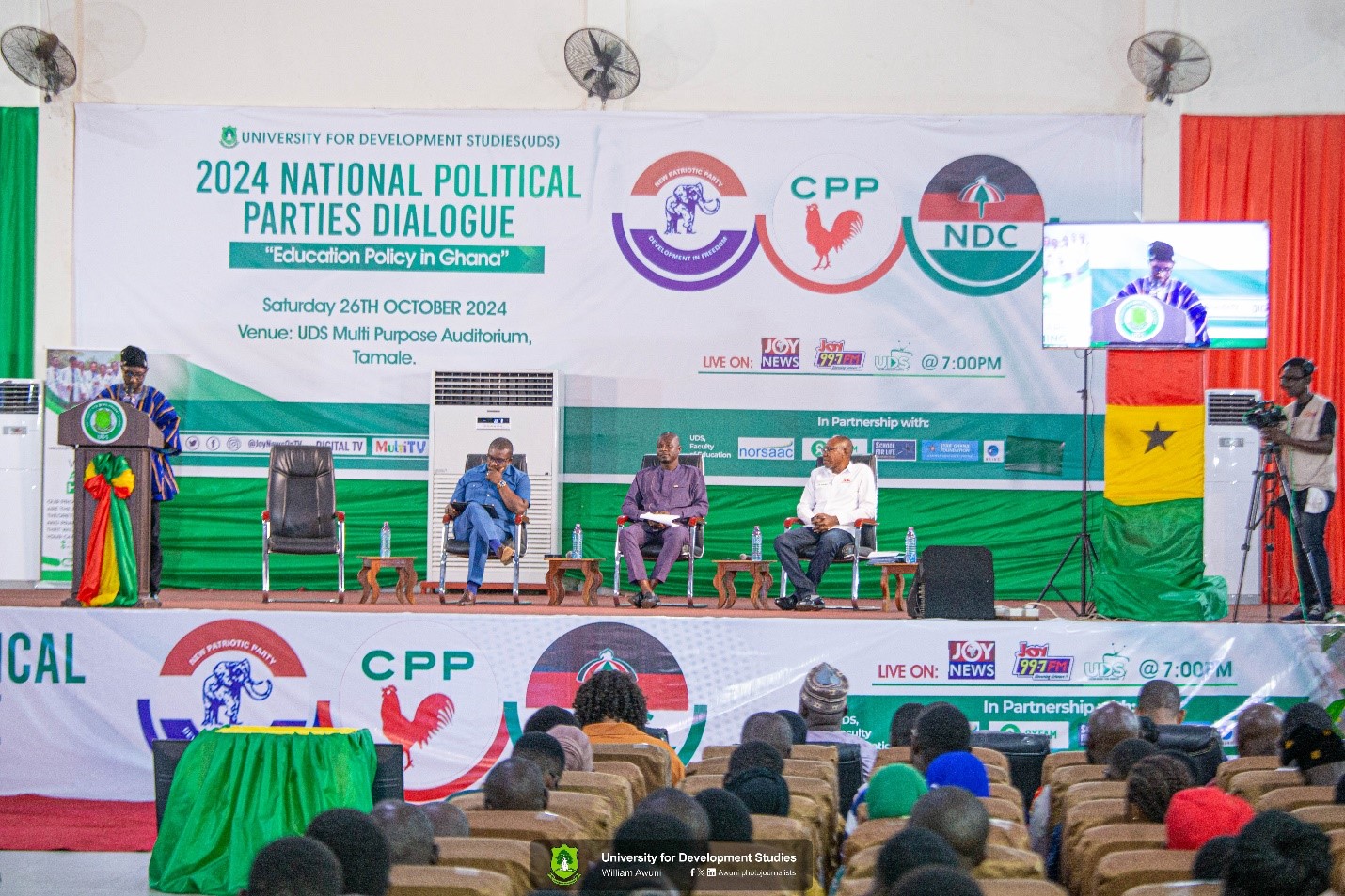 Faculty of Education Hosts 2nd National Political Dialogue on Education Policy - Sparks Positive Debate on Free Senior High School Education