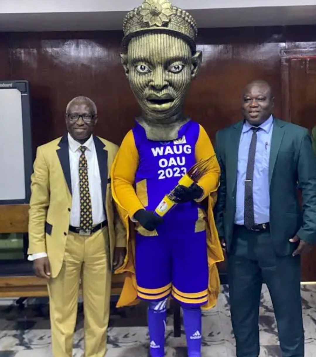 University for Development Studies Sports Director Joins Obafemi Awolowo University to Unveil Mascot for 2023 West African Universities Games (WAUG)