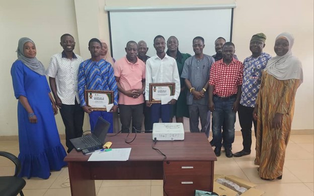 Horticulture Department Awards Two First Class Students Who Graduated During the November 2025 Graduation