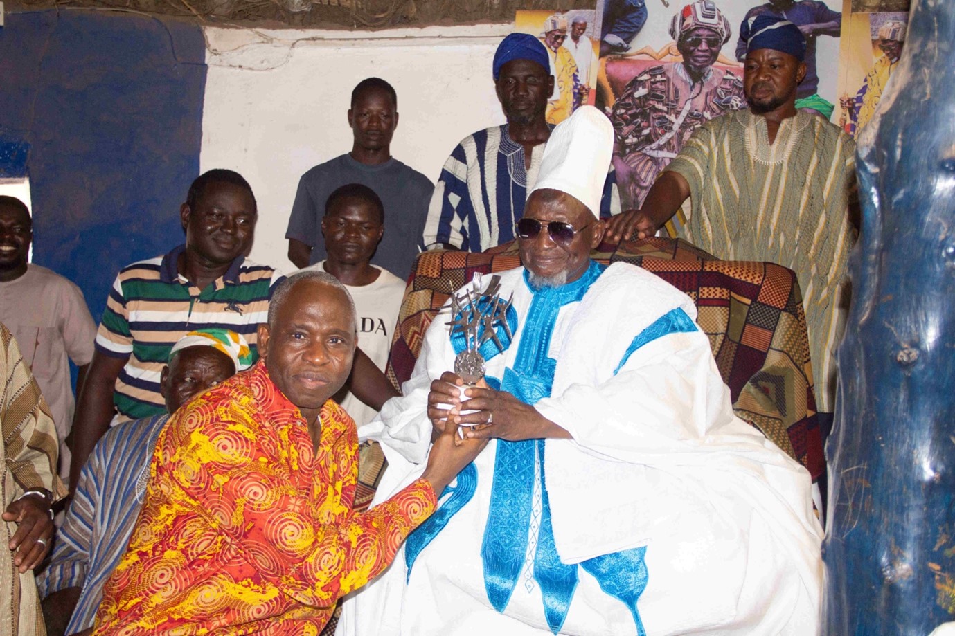 UDS Presents FISU World Cup Trophy to Paramount Chief of Kumbungu Traditional Area
