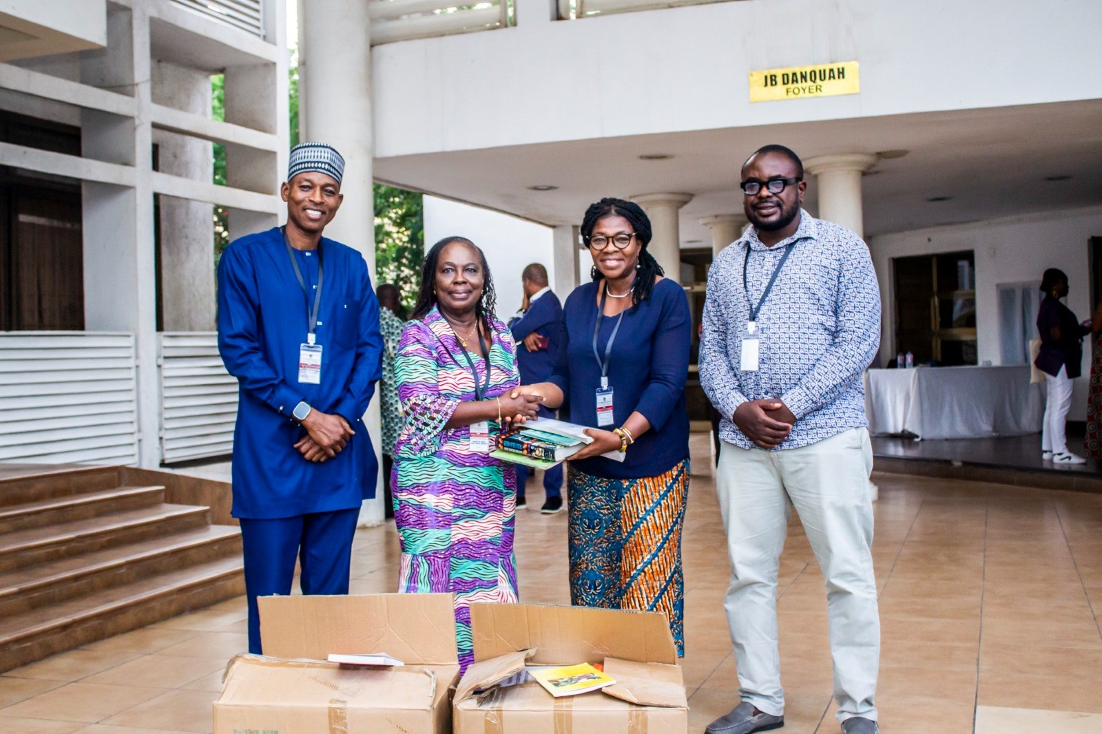 Emerita Prof. Tekyiwaa Manuh Donates 235 Books to UDS Centre for Gender and Career Mentorship