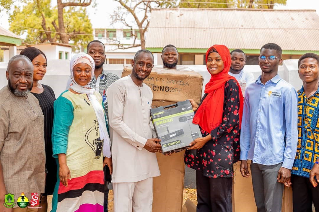 Nyankpala SRC Donates Motor King and PA Systems to Enhance Student Welfare