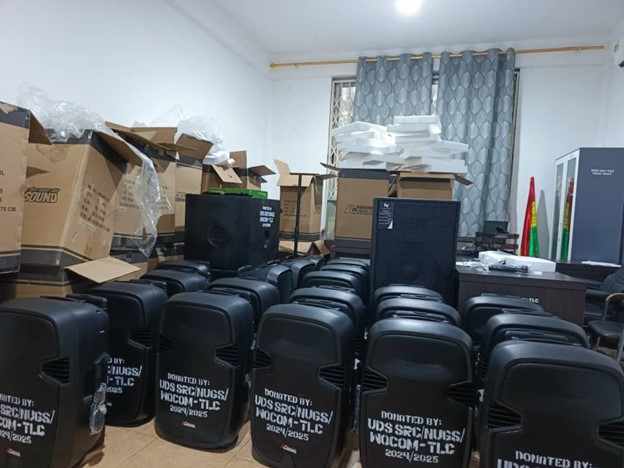 Students' Representative Council (SRC) of the University for Development Studies (UDS) Dungu Campus Donates to UDS.