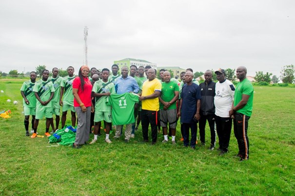 UTAG-UDS Donates Jerseys to UDS Soccer Team Ahead of Universities World Cup
