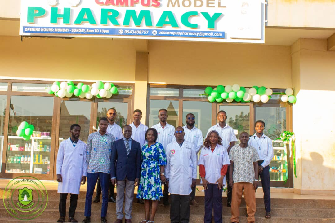 UDS Launches Campus Model Pharmacy with Colour and Ceremony - VC and Eswatini Bank MD, Queen Nozizwe Mulela, Cut Ribbon on Milestone Project