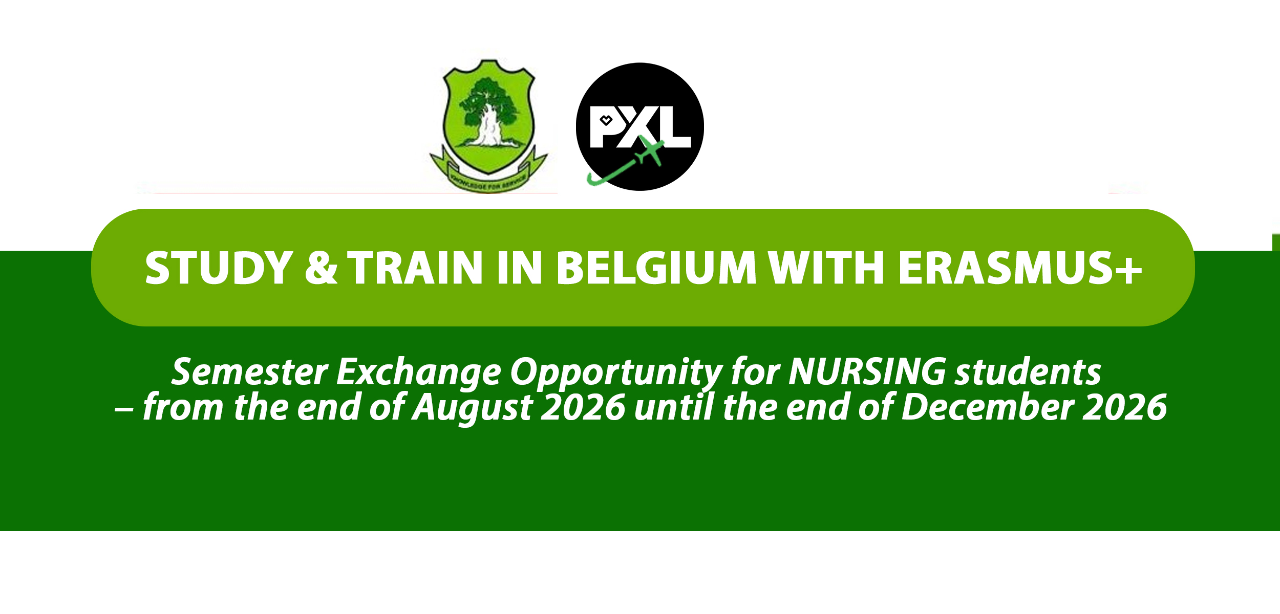 Semester Exchange Opportunity for Nursing Students – From the End of ...