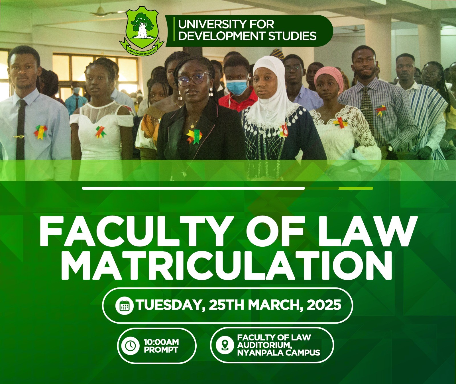 Faculty of Law Matriculation Ceremony