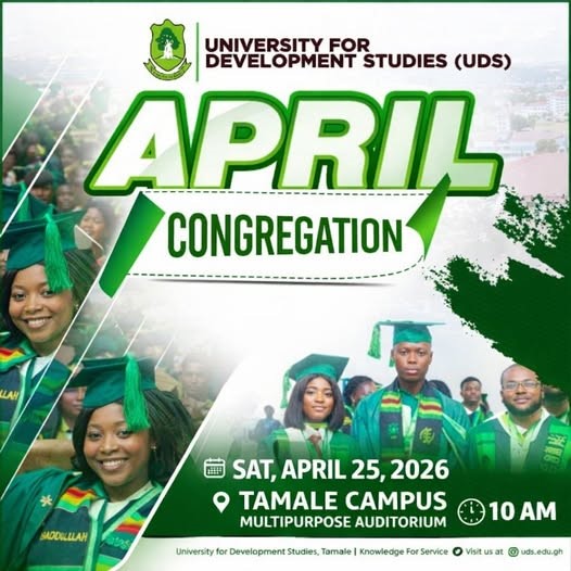 Notice to All Graduands - April Congregation 2026 Graduands List