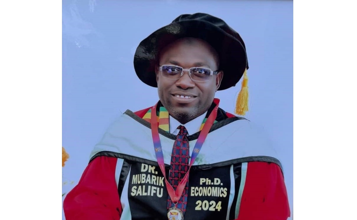 UDS Lecturer, Dr. Mubarik Salifu, Receives Prestigious Academic Award at UCC's 57th Congregation