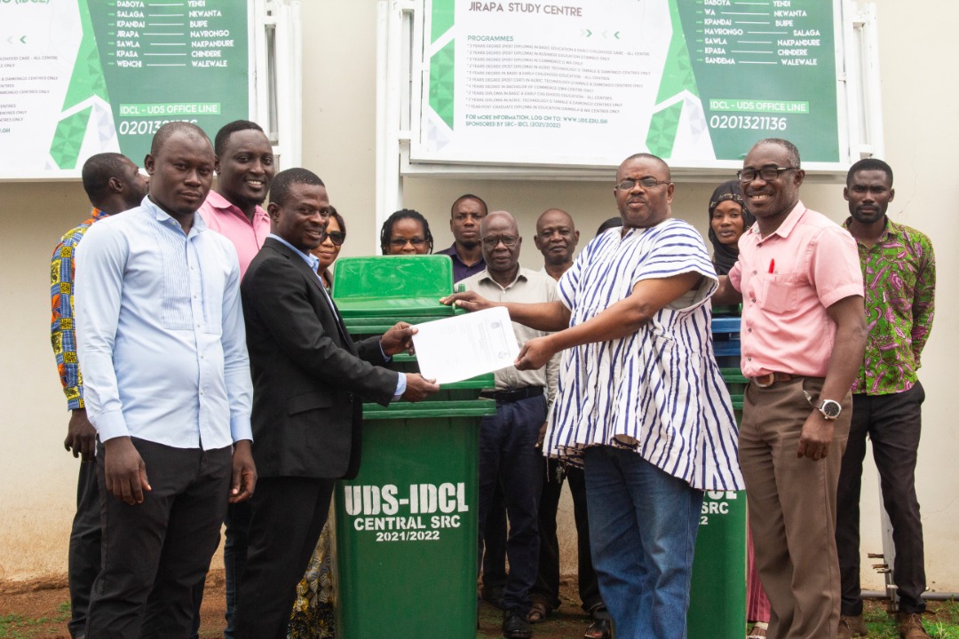 SRC of Institute for Distance and Continuing Learning  (IDCL) Donates to Director of IDCL