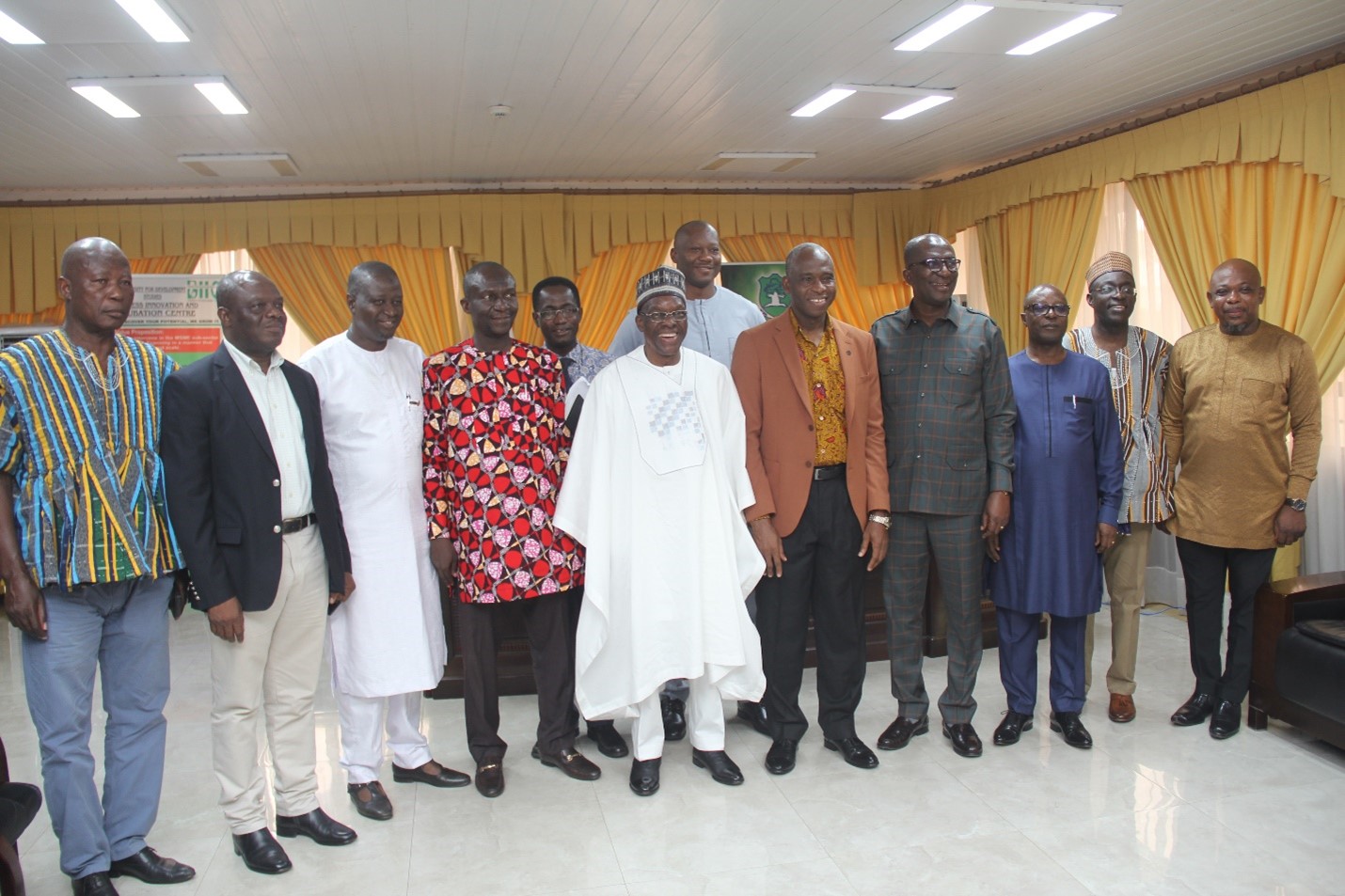 Speaker Of Parliament Pays Courtesy Call On UDS Vice-Chancellor