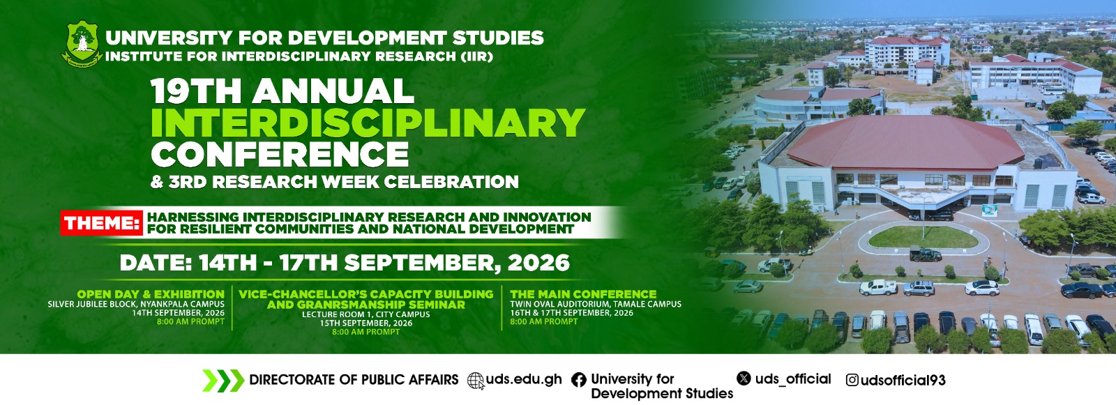 19th Annual Interdisciplinary Conference & 3rd Research Week Celebration
