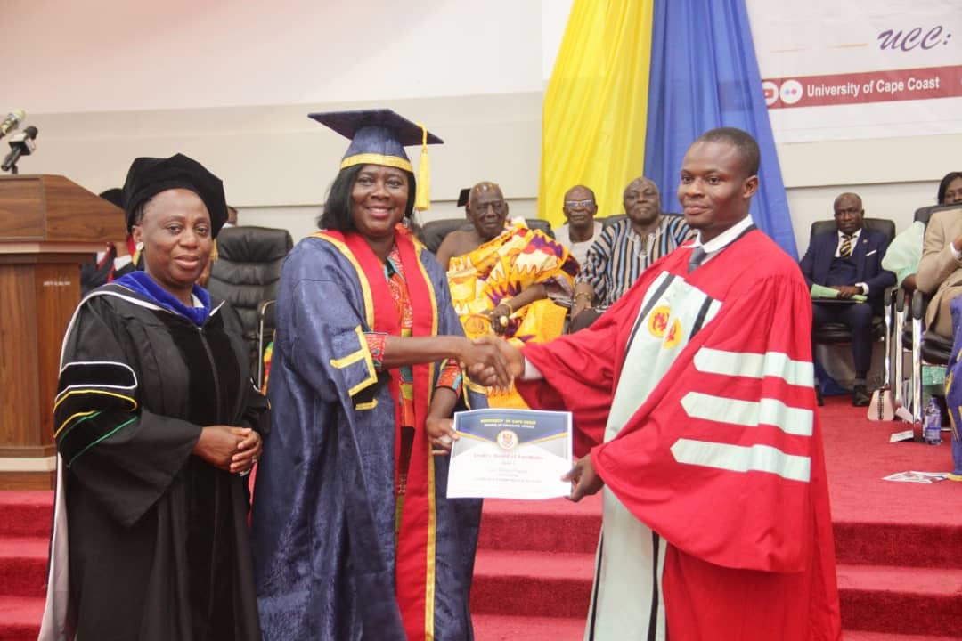 UDS Alumnus and Lecturer, Dr. Latif Iddrisu Nasare Receives Dean’s Award of Excellence at The University of Cape Coast (UCC)