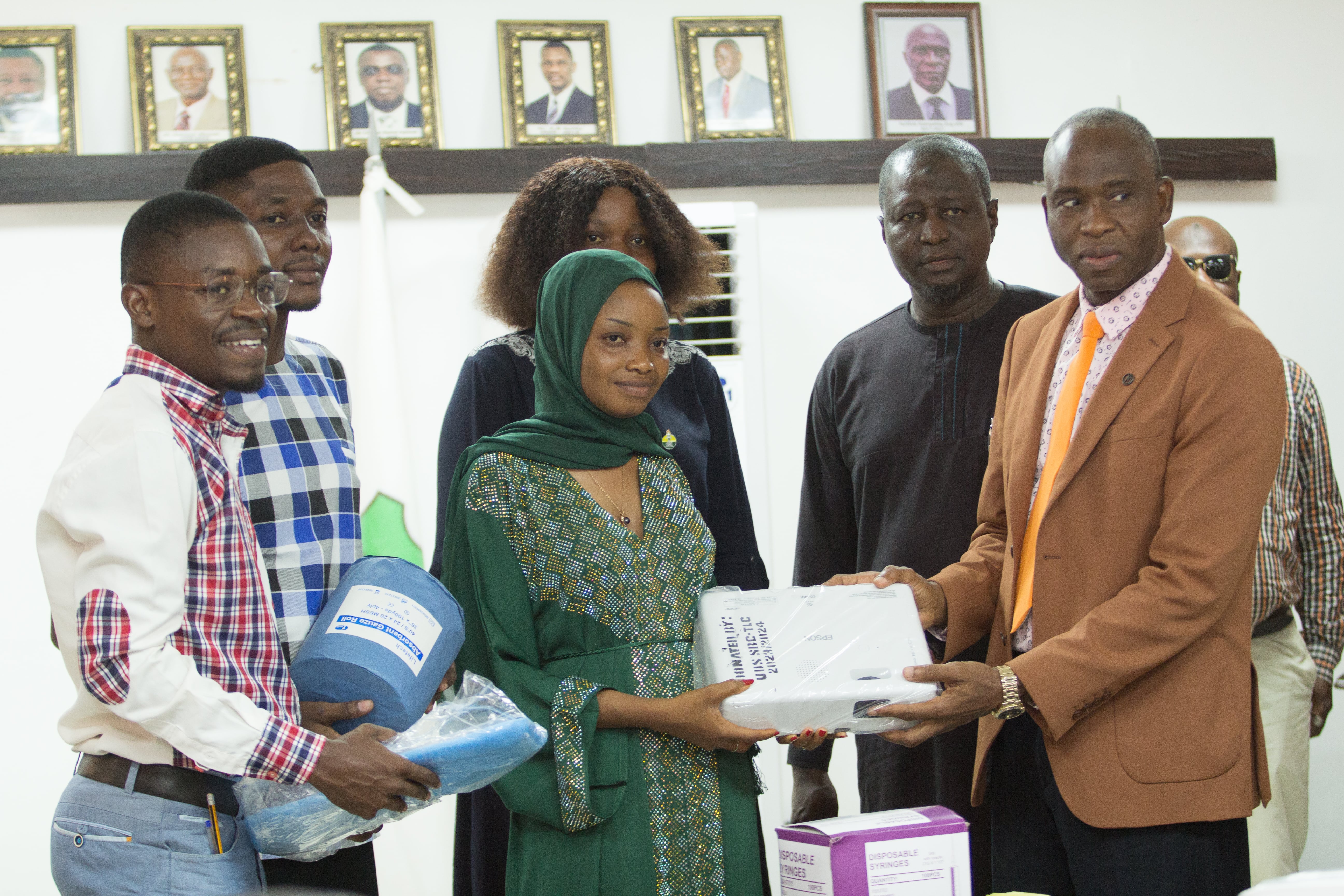 Tamale Campus SRC Donates Assorted Teaching, Learning and Medical Equipment to the University