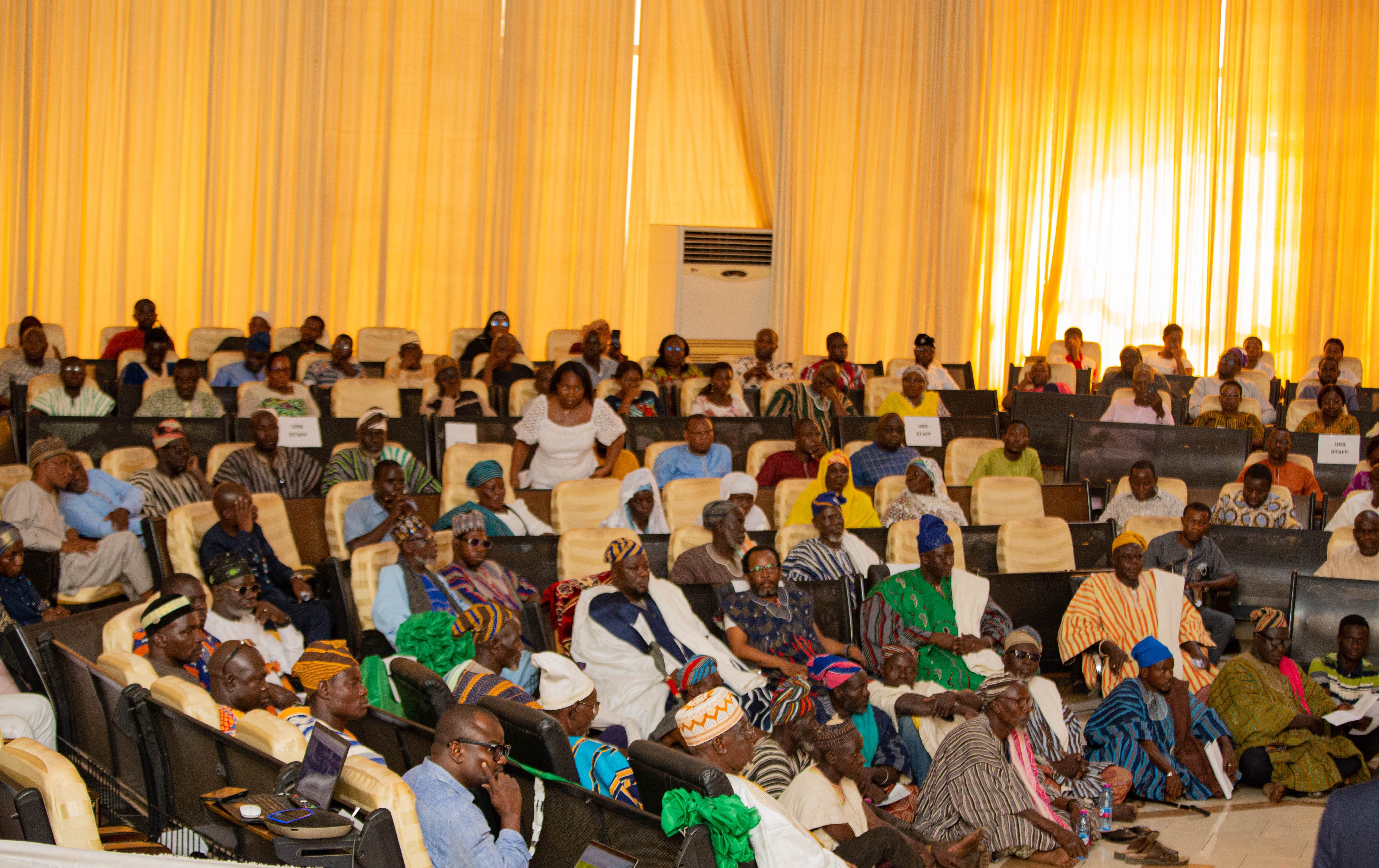 Scenes from the 17th Inaugural Lecture by Ing. Prof. Ibrahim Yakubu Seini