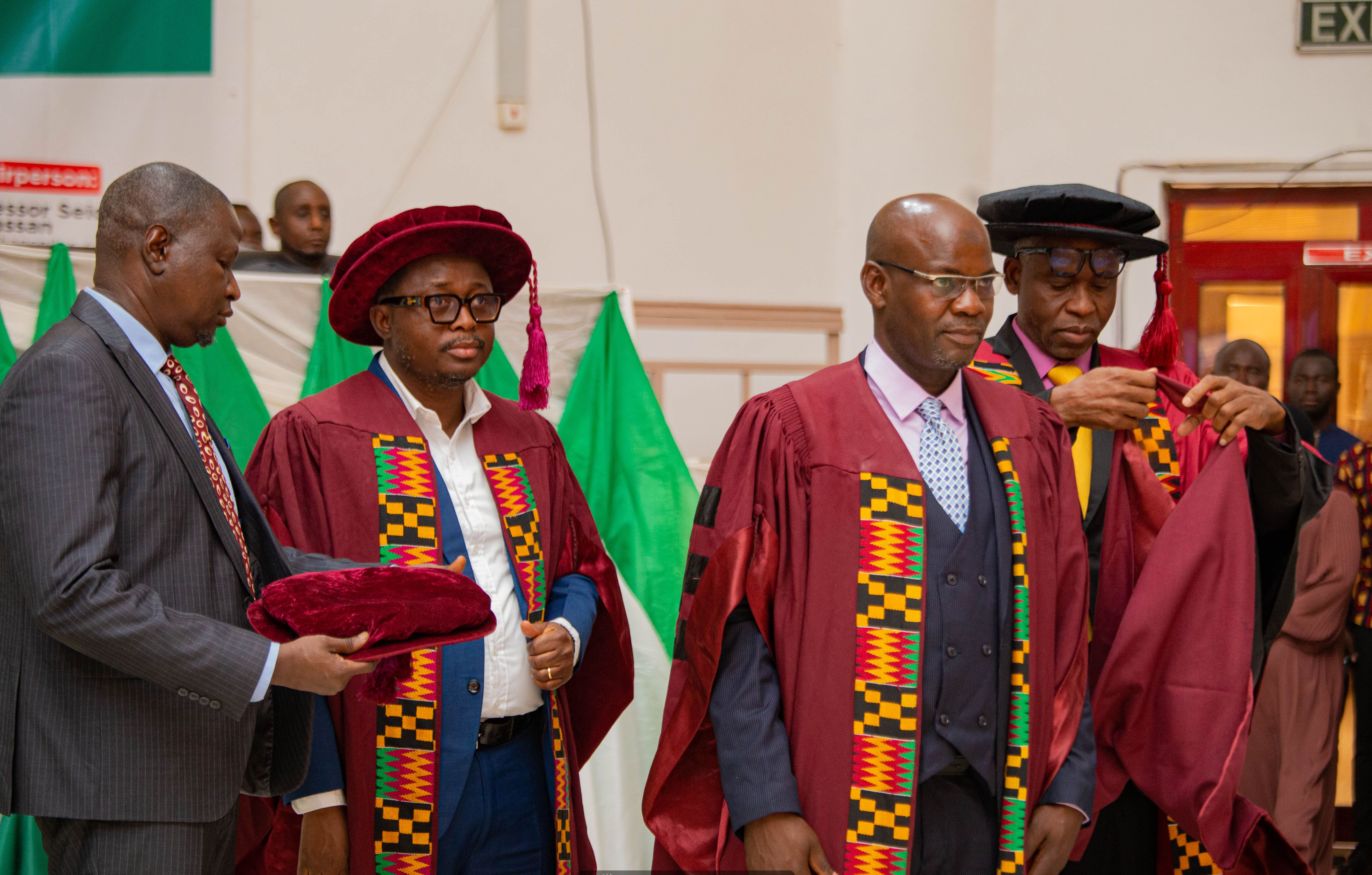 Scenes from the 17th Inaugural Lecture by Ing. Prof. Ibrahim Yakubu Seini