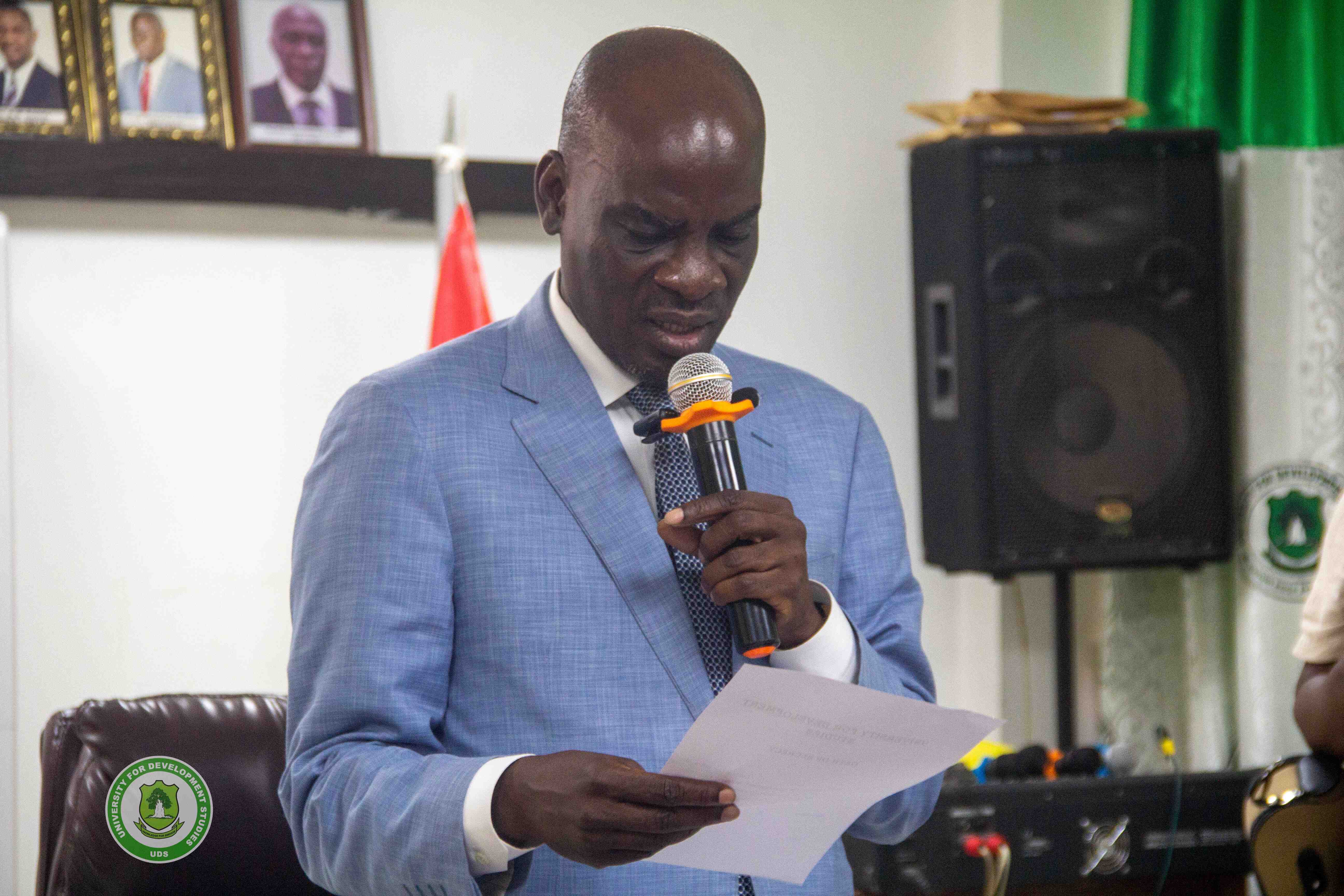 Excerpts from the Inauguration of The New UDS Governing Council
