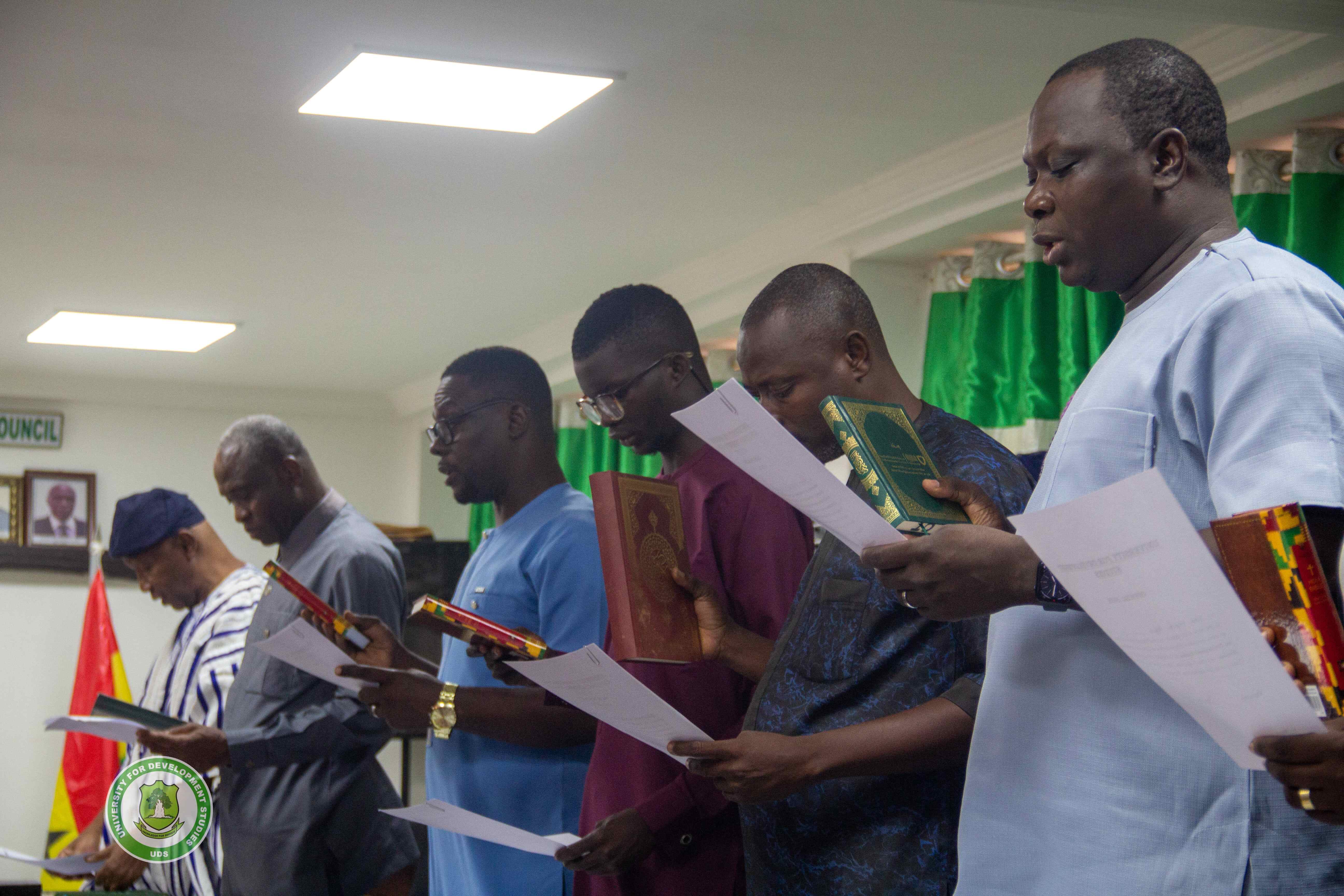 Excerpts from the Inauguration of The New UDS Governing Council