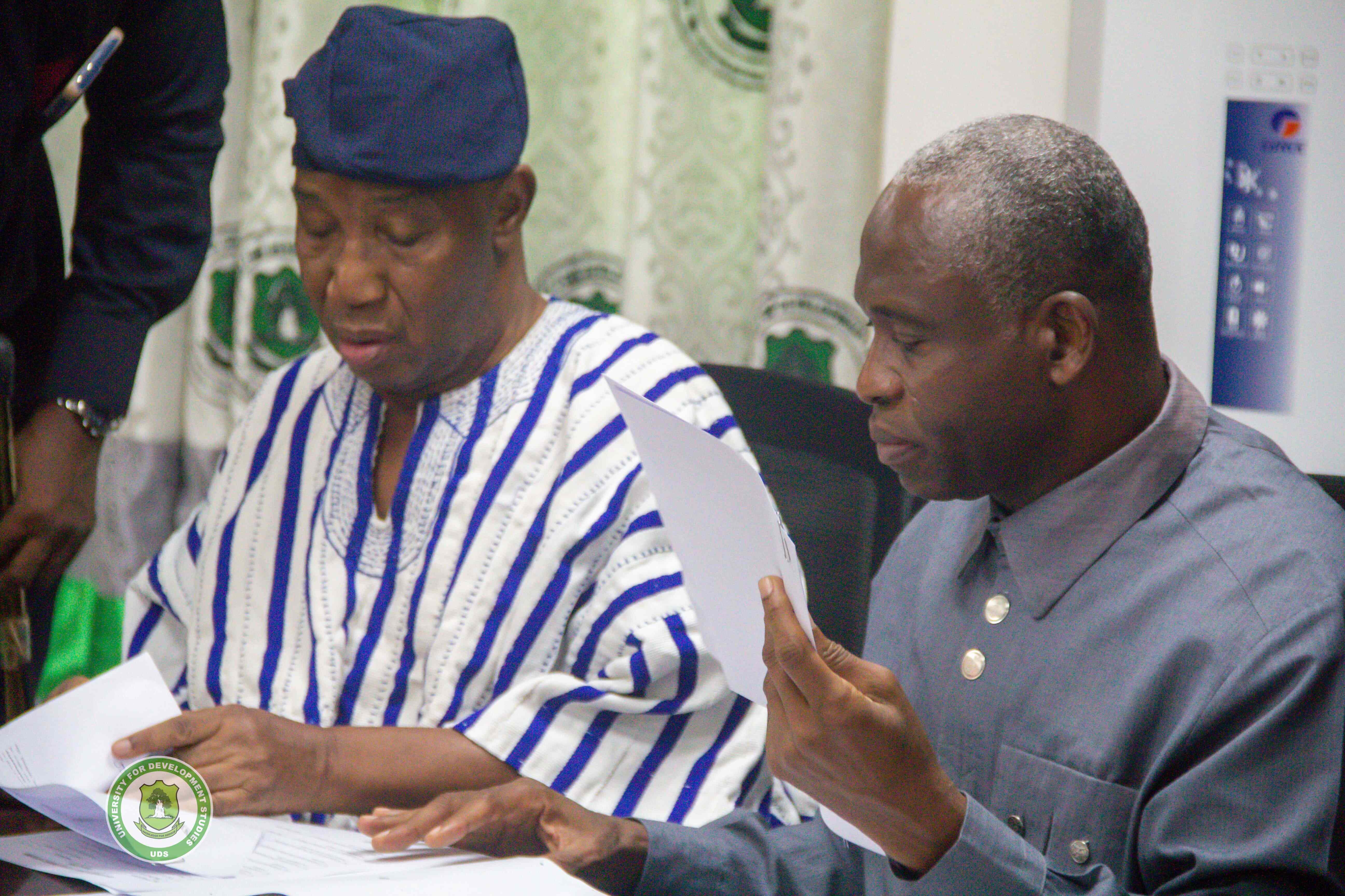 Excerpts from the Inauguration of The New UDS Governing Council