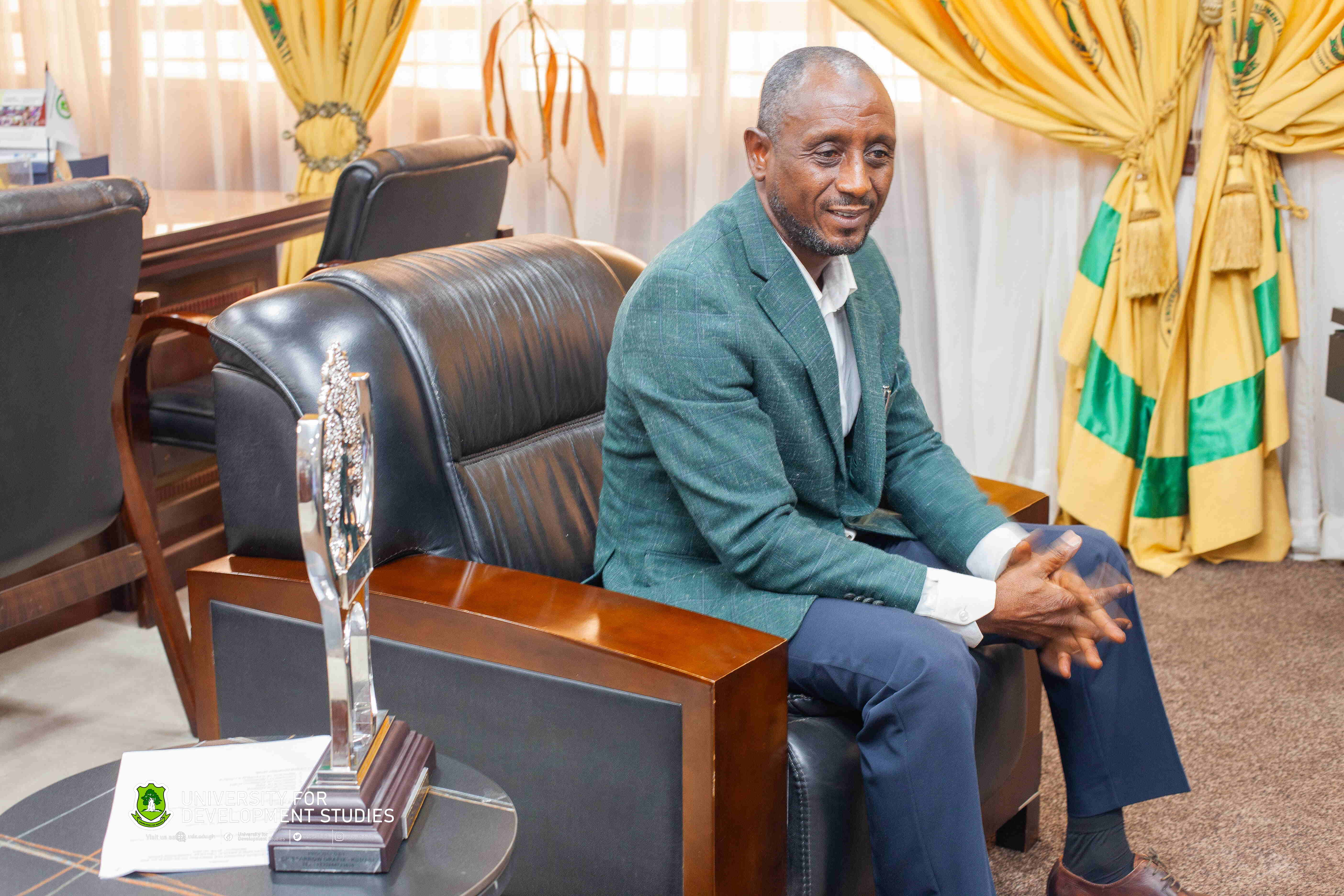 Prof. Mohammed Muniru Iddrisu Takes Over from Prof. Seidu Al-Hassan as Vice-Chancellor of UDS