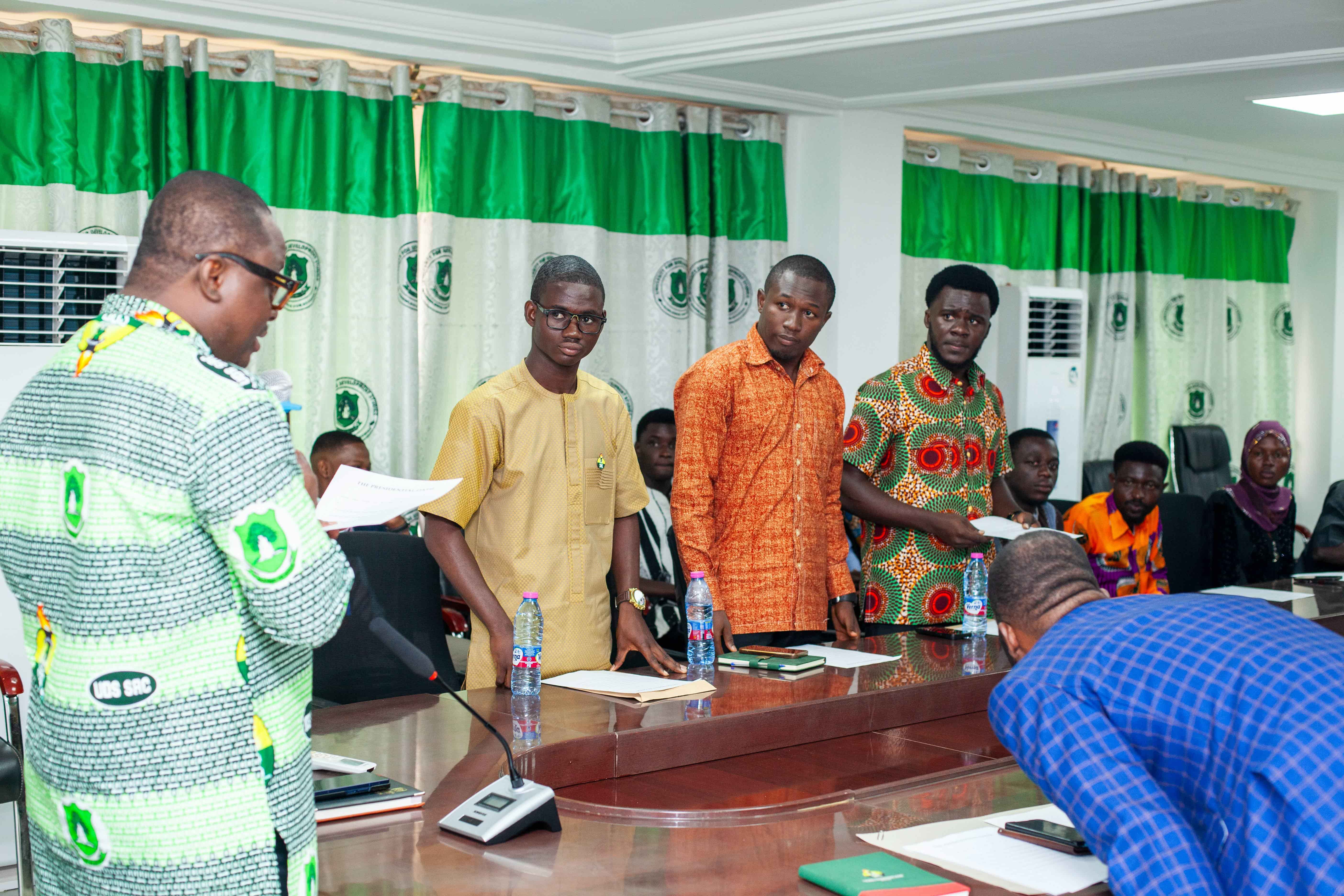 Highlights of Swearing-In The Central SRC Executives for 2026/2027 Academic Year