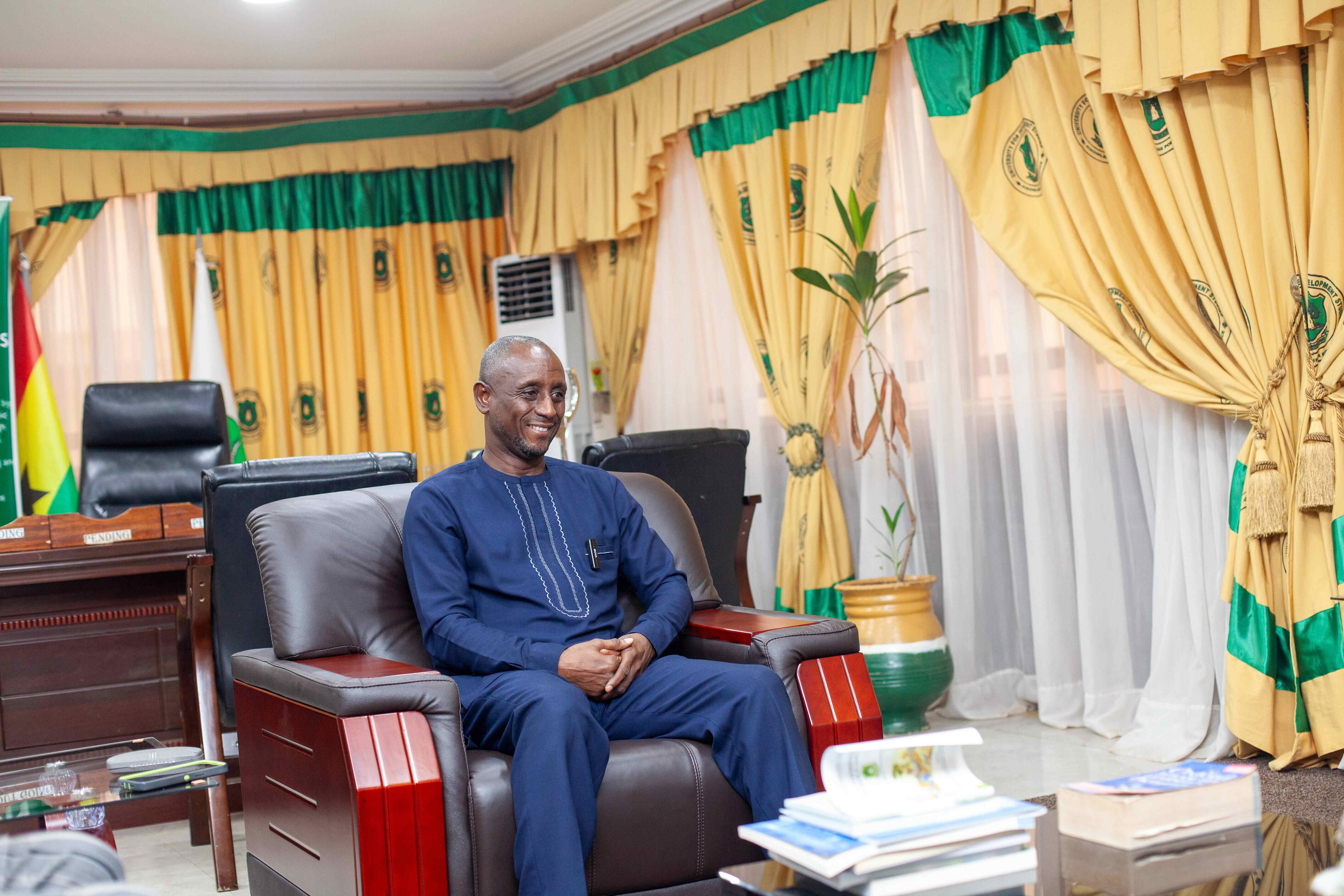 Leadership of The Manhalia Islamic Institute Pays a Visit to The Vice-Chancellor