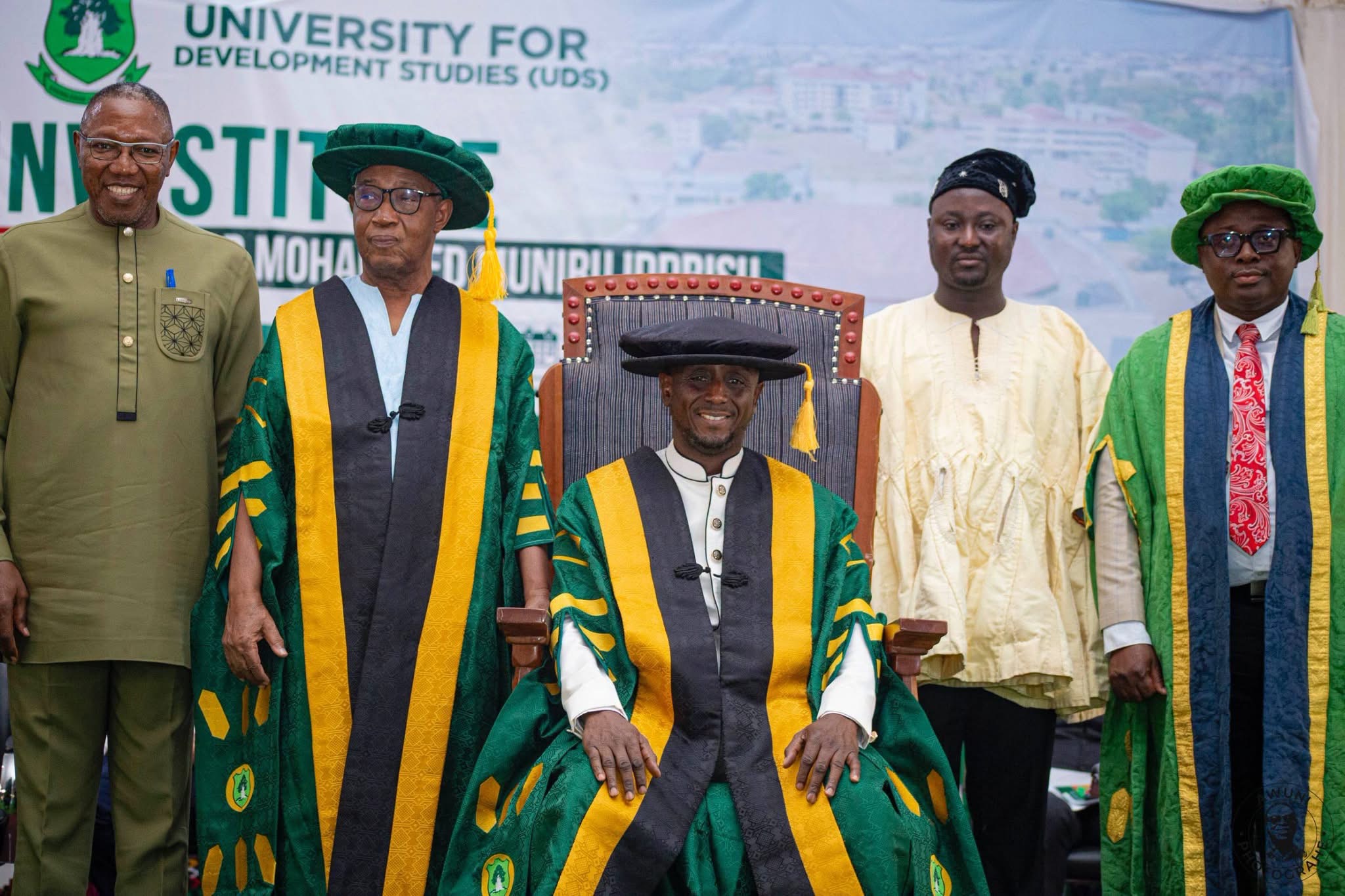 Highlights from The Investiture Ceremony of Prof. Mohammed Muniru Iddrisu as The 6th Vice-Chancellor of UDS