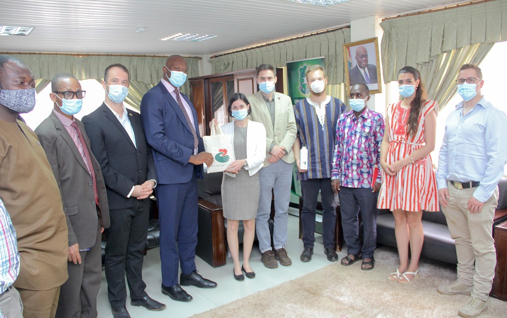 Delegation from the Hungarian Embassy Visits UDS