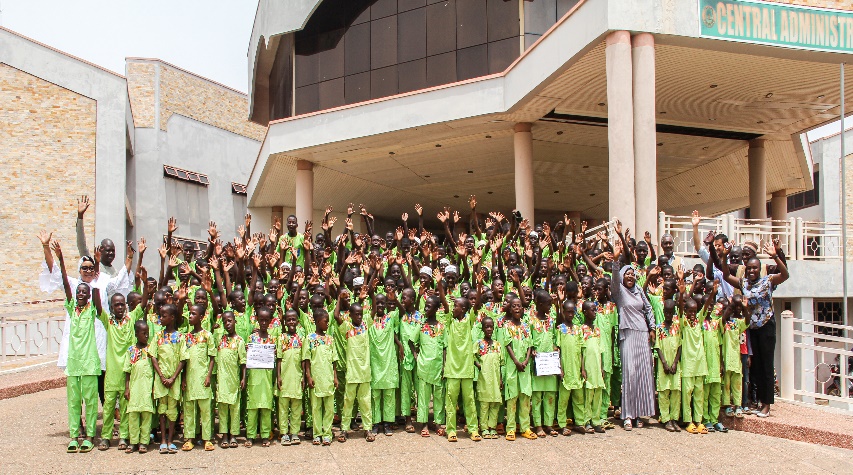 Pupils From Abubakar Saddik Social Center Tour Central Campus of UDS