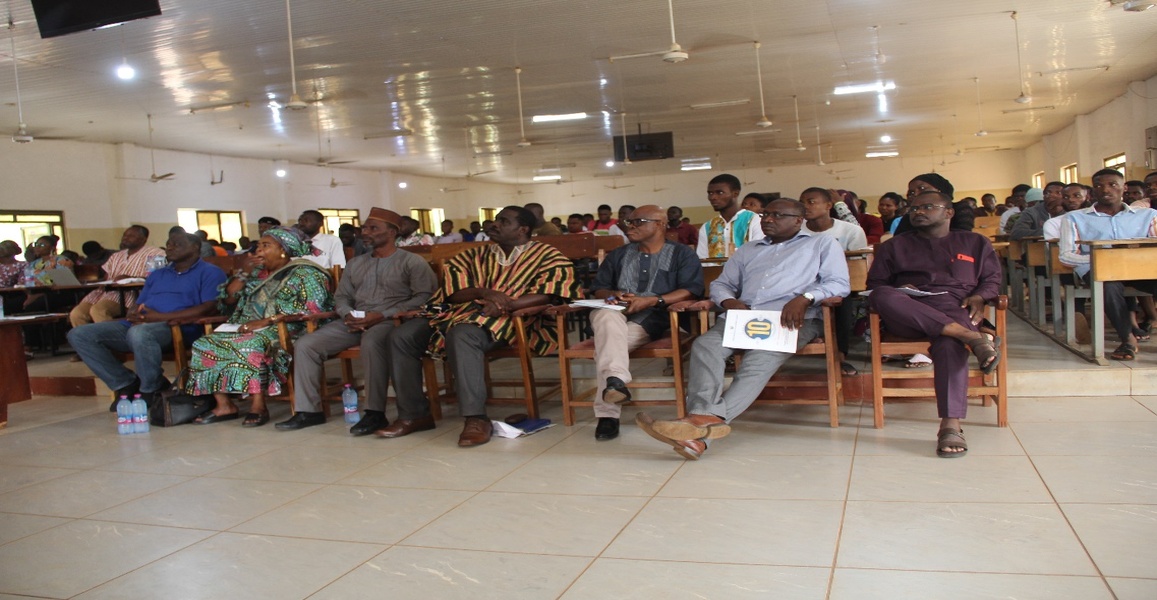 10 Years of Petroleum Revenue - UDS Students In Nyankpala Interact With Members of PIAC