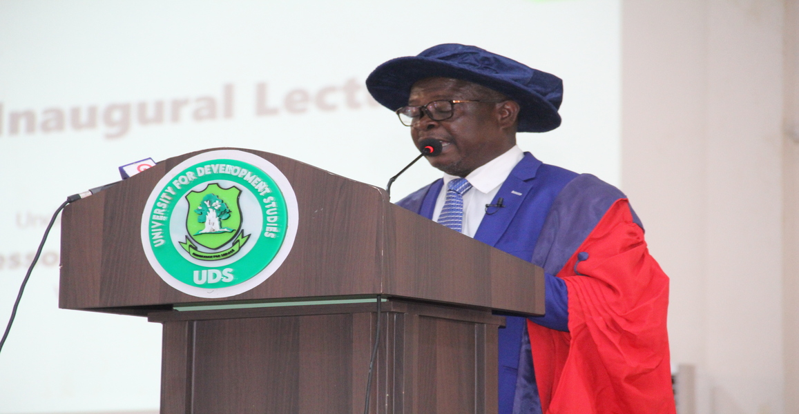 Developing and Implementing Local Solutions for Inguinal Hernia - Professor Stephen Tabiri Shows The Way at UDS' 11th Inaugural Lecture