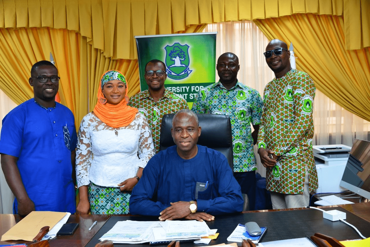 UDS National Alumni Association Executives Pay Courtesy Call On Vice 